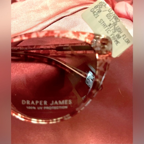 Draper James NEW Pink Sunglasses with Tags - Picture 2 of 7